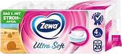 Zewa Ultra Soft Toilettenpapier 4-lagig weiß,    20 Rollen