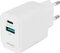 Deltaco USB Wall Charger USB-A/USB-C 22.5W Vorschaubild