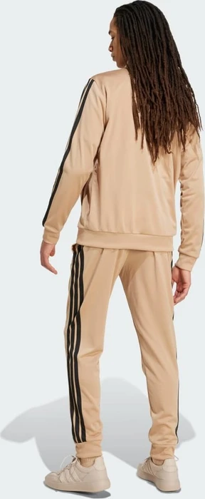 adidas Basic 3-Streifen Tricot Trainingsanzug warm sandstone (Herren)