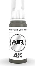 AK-Interactive 3rd Gen Acrylic Colors Air Series dark olive drab 41, 17ml