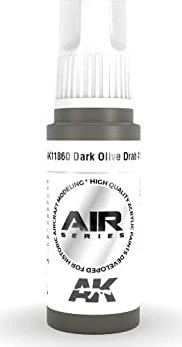 AK-Interactive 3rd Gen Acrylic Colors Air Series dark olive drab 41, 17ml