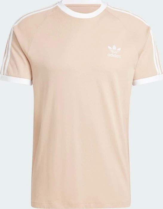 adidas Adicolor Classics 3-Streifen T-Shirt kurzarm magic beige (Herren)