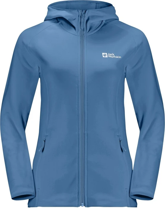 Jack Wolfskin Baiselberg Hoody FZ Jacke mid blue (Damen)
