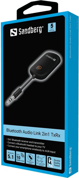 Sandberg Bluetooth Audio Link 2in1 TxRx