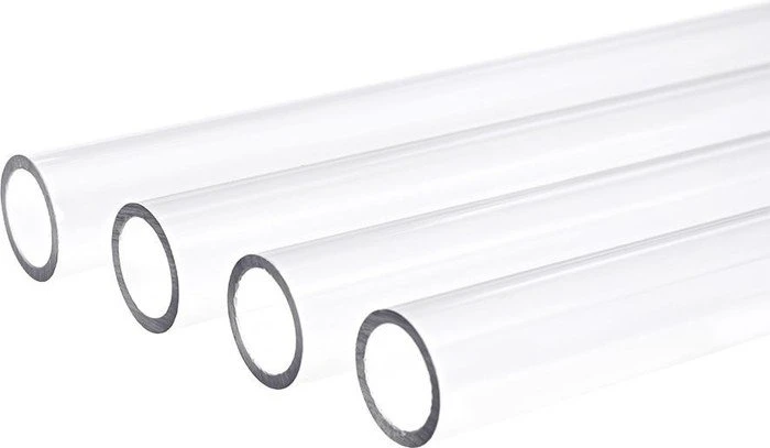 Alphacool Eisrohr HardTube PETG Rohr, 80cm 13/10mm, klar, 4er-Pack
