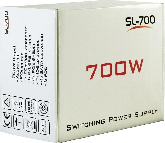 Inter-Tech Energon SL-700W 700W, ATX 2.2