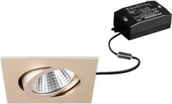 Brumberg SEVEN-S LED Einbauleuchte 2700K eckig champagner matt