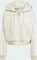 adidas Essentials 3-Streifen French Terry Quarter-Zip Hoodie beige/weiß (Damen) Vorschaubild