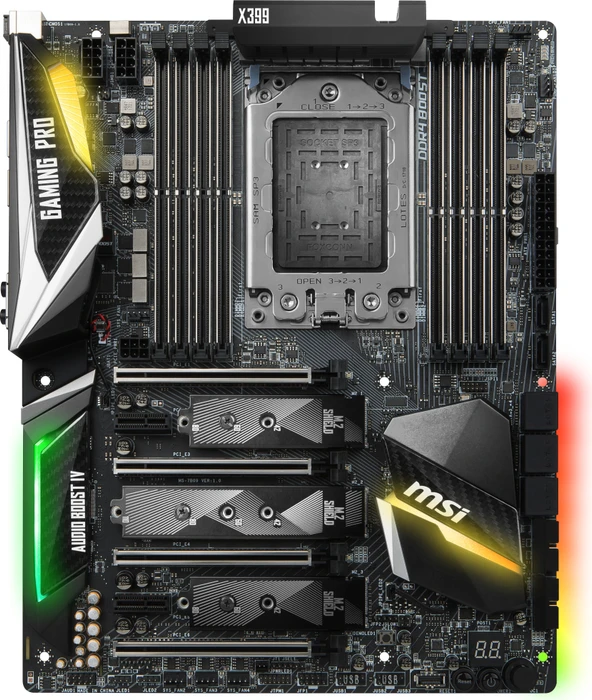 MSI X399 Gaming Pro Carbon AC (AMD TR4)