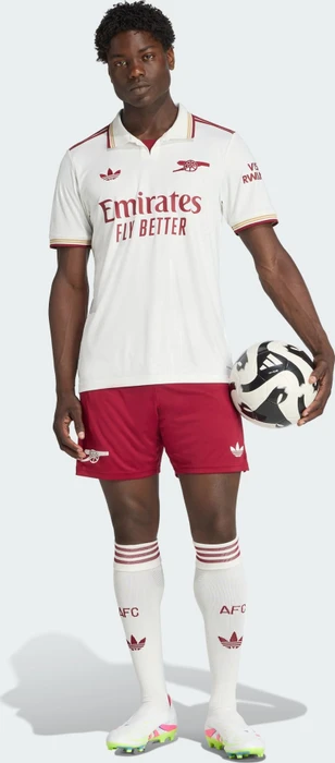 adidas FC Arsenal 2025/2026 Ausweichshorts team coll burgundy 2/cloud white (Herren)
