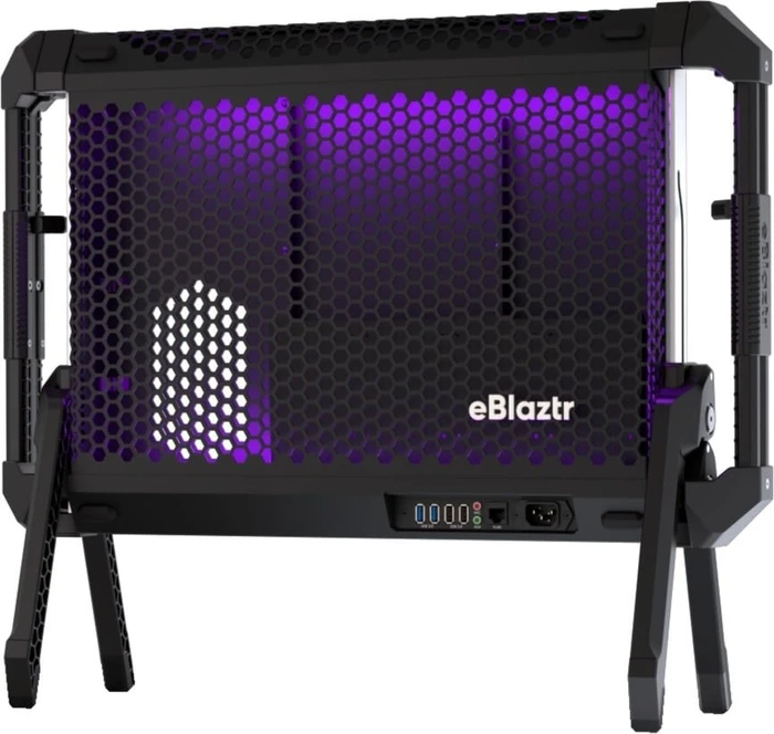 eBlaztr PC-Case, schwarz, Mini-ITX