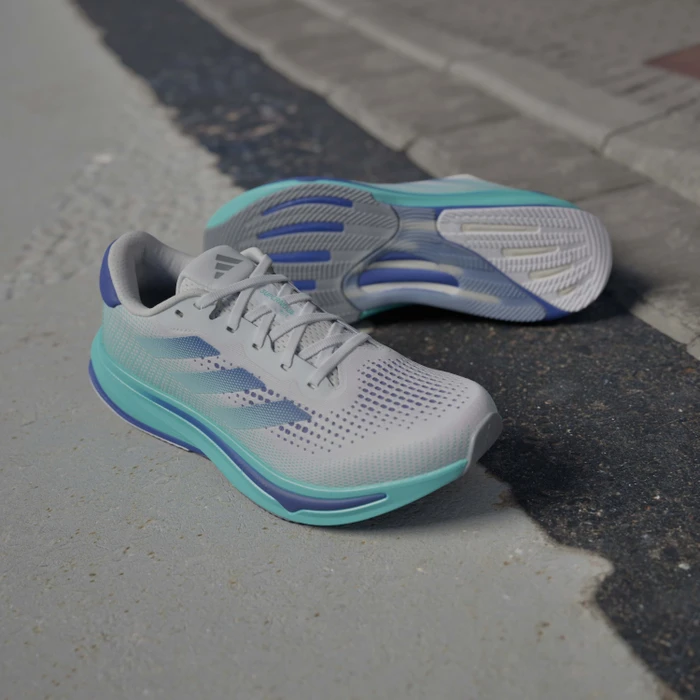 adidas Supernova Rise cloud white/lucid blue/flash aqua (Herren)