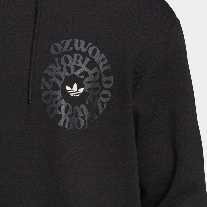 adidas Graphic OZWORLD Hoodie schwarz (Herren)