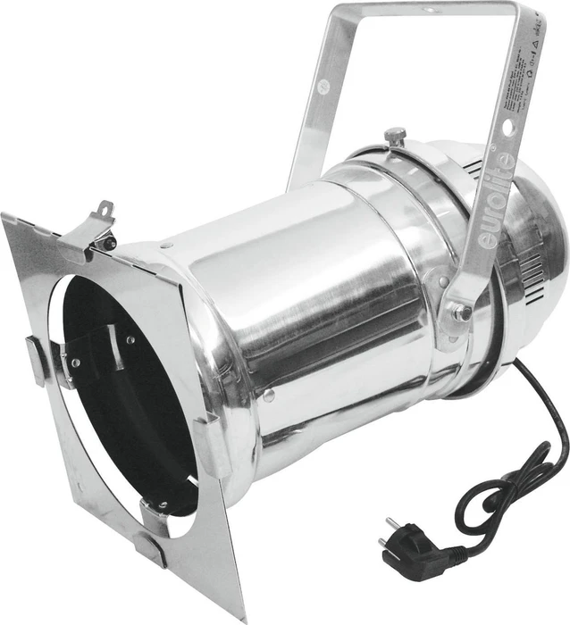 Eurolite PAR-64 Spot Long Set silber