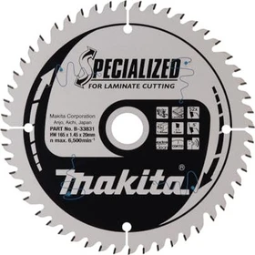 Makita Specialized Kreissägeblatt 52Z, 165x1.5x20mm, 1 Stück