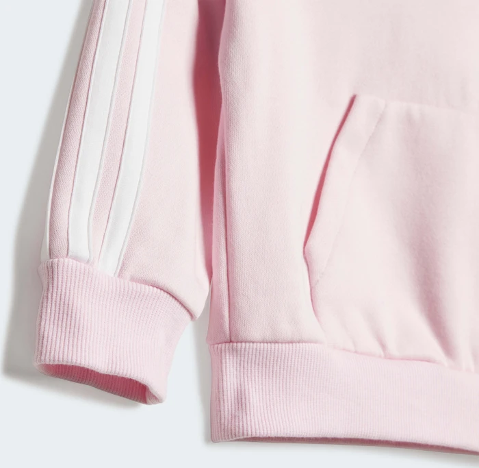 adidas Essentials Trainingsanzug clear pink/white (Junior)