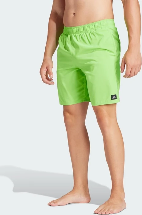 adidas Solid CLX Classic-Length Badeshorts (Herren)