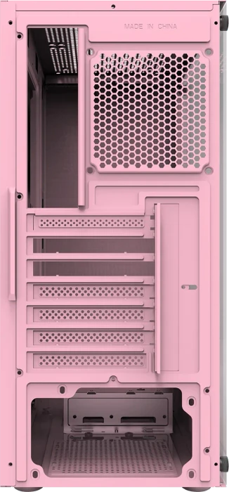 DarkFlash DK100 Pink, Glasfenster