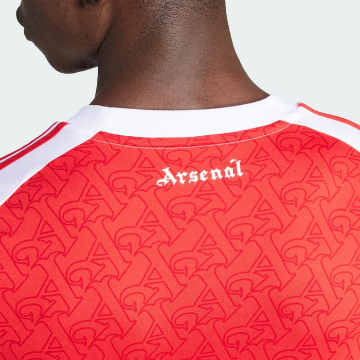 adidas FC Arsenal 2025/2026 Heimtrikot langarm better scarlet/white (Herren)