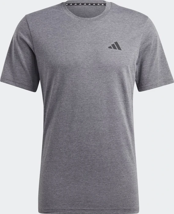 adidas Train Essentials Feelready Laufshirt kurzarm dark grey heather/white/black (Herren)