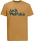 Jack Wolfskin Essential Logo T-Shirt kurzarm mustard (Herren) Vorschaubild