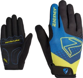 Ziener Colo Long Fahrradhandschuhe persian blue (Junior)