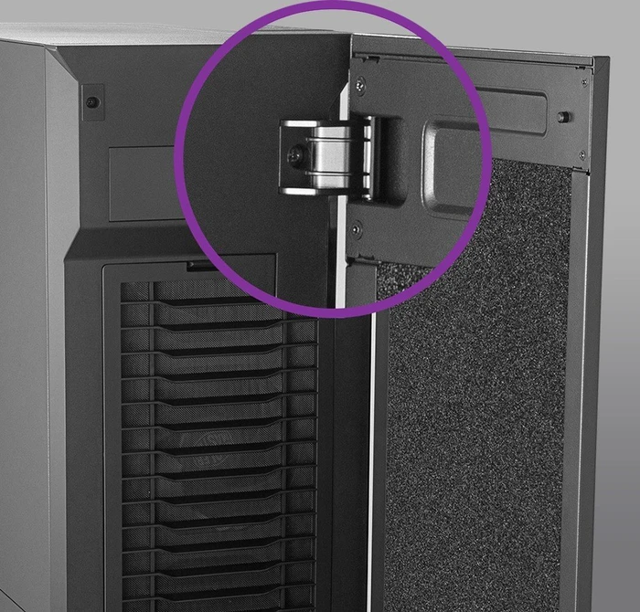 Cooler Master Silencio S600, Glasfenster, schallgedämmt