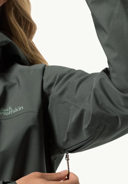 Jack Wolfskin Kammweg 3L Funktionsjacke slate green (Damen)