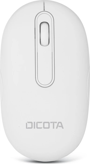 Dicota DESKTOP Wireless Mouse weiß, USB/Bluetooth