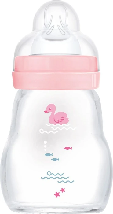 MAM Feel Good Babyflasche, 0+M, 170ml, matt blush
