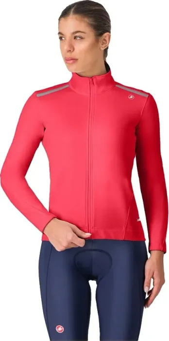 Castelli Espresso Air Fahrradjacke hibiscus (Damen)