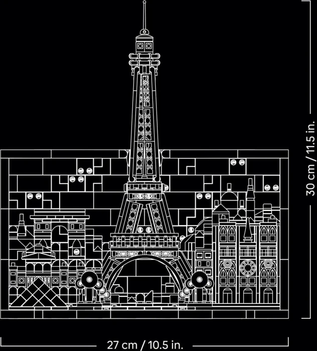 LEGO Architecture - Paris - Stadt der Liebe
