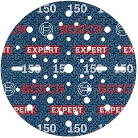 Bosch Professional EXPERT O780 Folienschleifblatt K150, 150mm, 1 Stück