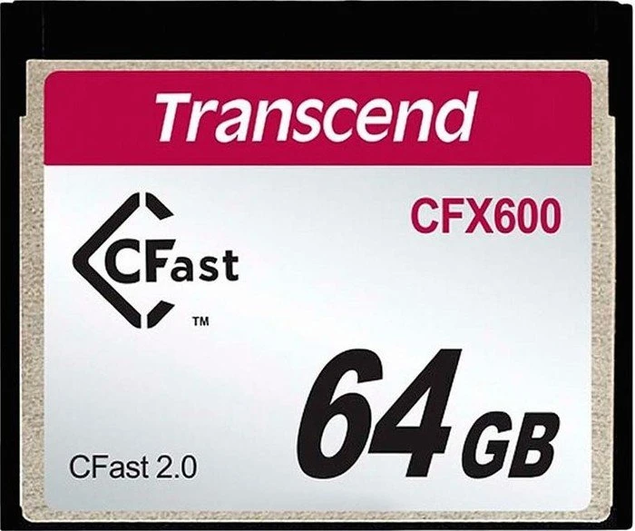 Transcend CFX600, CFast 2.0 CompactFlash Card