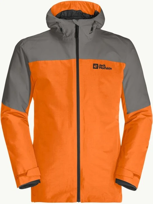 Jack Wolfskin Glaabach 3in1 Funktionsjacke smokey grey (Herren)