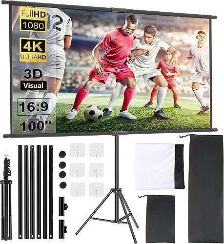 OWill Stativleinwand 100 Zoll 16:9