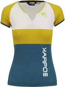 Karpos Moved Evo Funktionsshirt kurzarm lemon curry/white/corsair (Damen)