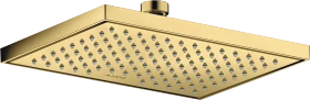 Hansgrohe AXOR ShowerSolutions Kopfbrause 245/185 1jet polished goldoptik