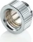 Bitspower Touchaqua Verlängerung G1/4" auf G1/4", Glorious Silver, 2er-Pack Vorschaubild