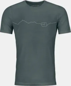 Ortovox 150 Cool Mountain Funktionsshirt kurzarm dark arctic grey (Herren)