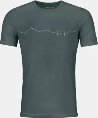 Ortovox 150 Cool Mountain Funktionsshirt kurzarm dark arctic grey (Herren)