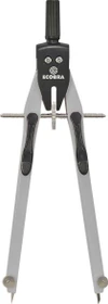 Ecobra duo-Tec Schnellverstellzirkel, edelstahl/schwarz