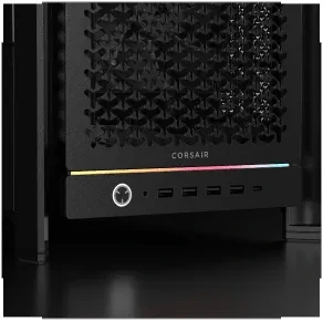 Corsair Frame 5000D RS, schwarz, Glasfenster