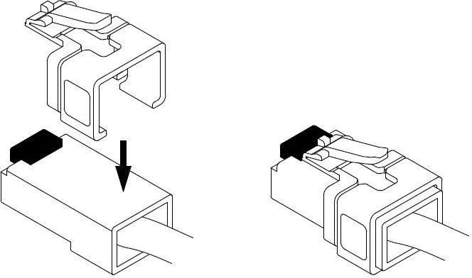 DeLOCK RJ-45 Reparatur Clip Set 2