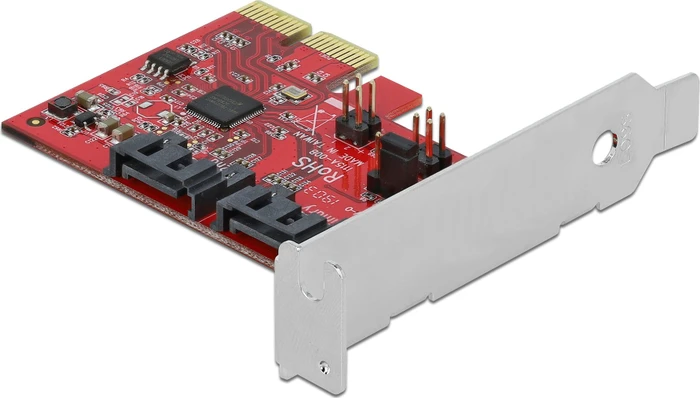 DeLOCK 2x SATA 6Gb/s, PCIe 2.0 x2