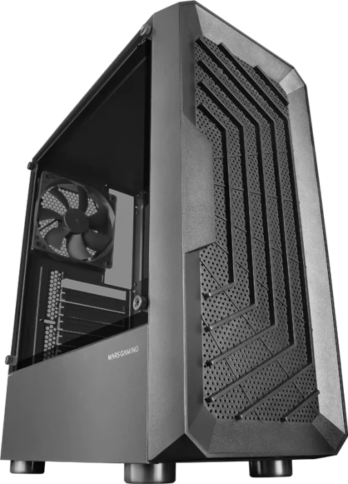Mars Gaming MC-2000 Black, Glasfenster