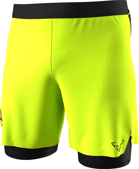 Dynafit Alpine Pro 2in1 Laufhose kurz ultra yellow (Herren)