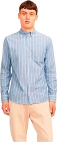 Jack & Jones Slim Fit Hemd langarm chambray blue (Herren)
