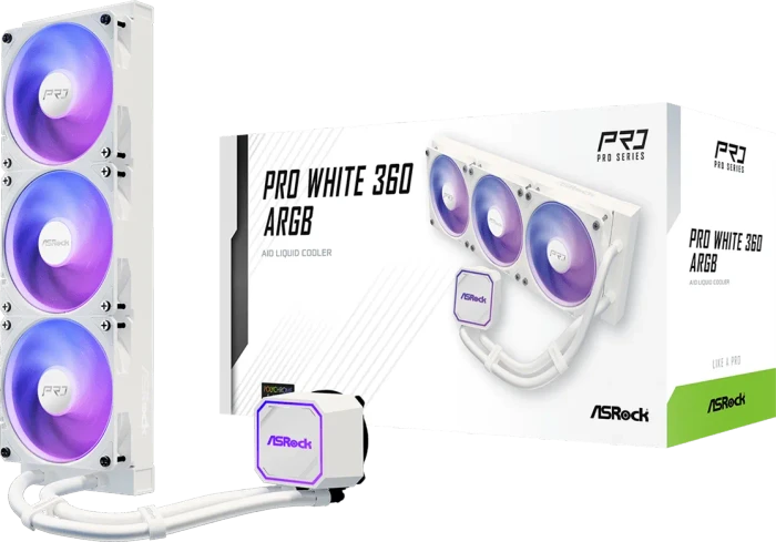 ASRock Pro 360 ARGB White