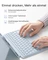 Inateck Abnehmbare Tastatur für iPad 10, DE Vorschaubild